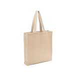 Sac promotionnel en jute avec poche intérieure zippée 275 g/m2 Juco couleur naturel