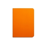 Bloc-notes couleur en papier recyclé Feuilles lignées B7 Basic couleur orange première vue