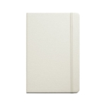 Carnet recyclé antibactérien A5 avec des pages lignées Antibacterial couleur gris clair première vue