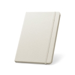 Carnet recyclé antibactérien A5 avec des pages lignées Antibacterial couleur gris clair
