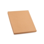 Kit de carnet gravé et stylo en liège A5 avec des pages lignées Cork couleur naturel avec boîte