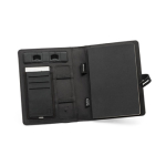Conférencier recyclé avec chargeur sans fil A5 Wireless Charger couleur noir troisième vue