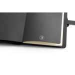 Conférencier recyclé avec chargeur sans fil A5 Wireless Charger couleur noir sixième vue