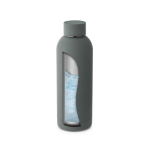 Gourde isotherme en acier inoxydable avec finition mate 500ml Spring couleur gris foncé cinquième vue