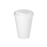Tasse à emporter personnalisé aux couleurs vives 430 ml FullColor couleur blanc