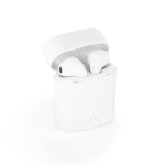 Écouteurs audio personnalisé multifonctionnel sans fil avec micro Pop couleur blanc