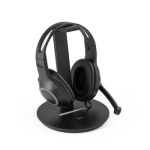 Casque personnalisé bandeau avec micro et Bluetooth 5.0 Ultimate Box couleur gris troisième vue