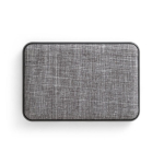 Batterie portable personnalisée RPET 5.000 mAh USB Fabric RPET couleur gris première vue