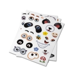 Ensemble d'autocollants d'animaux pour enfants Juego Animal Stickers couleur blanc quatrième vue