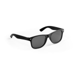 Lunettes de soleil promotionnelles recyclées avec protection UV400 couleur noir