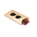Lunettes de soleil promotionnelles recyclées avec protection UV400 avec étui