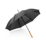Parapluie recyclé à ouverture automatique Ø105 Recycle Plus couleur noir