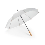 Parapluie recyclé à ouverture automatique Ø105 Recycle Plus couleur blanc