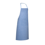 Tablier en coton recyclé avec poche 140 g/m2 EcoNature Budget couleur bleu roi
