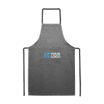 Tablier en coton recyclé avec poche 140 g/m2 EcoNature Budget avec zone d'impression