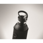 Gourde isotherme avec sac de transport et 2 bouchons 700 ml Adventure couleur noir quatrième vue photographique