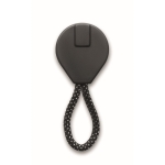 Gourde en acier avec couvercle magnétique 600 ml Inox Magnet couleur noir dixième vue