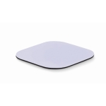 Sous-verres blanc à imprimer coloré avec base en caoutchouc Sublim couleur blanc
