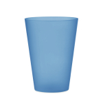 Ecocup personnalisé pour événement réutilisable de 300 ml couleur bleu transparent