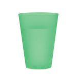 Ecocup personnalisé pour événement réutilisable de 300 ml couleur vert transparent