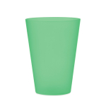 Ecocup personnalisé pour événement réutilisable de 300 ml couleur vert transparent