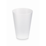 Ecocup personnalisé pour événement réutilisable de 300 ml Festival couleur blanc transparent