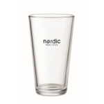 Verres gravés en cristal réutilisables de 300 ml Water couleur transparent vue principale