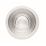 Petits verres publicitaires avec logo réutilisables de 28 ml Liquor couleur transparent troisième vue