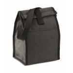 Sac isotherme recyclé avec poche et capacité de 3 L Taranaki RPET couleur noir