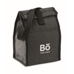 Sac isotherme recyclé avec poche et capacité de 3 L Taranaki RPET couleur noir vue principale