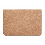 Housse de liège pour PC avec rabat à fermeture magnétique 14” Cork couleur beige quatrième vue