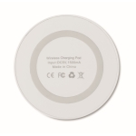 Chargeur publicitaire circulaire éclairé pour smartphone Basepad Ultra couleur blanc sixième vue