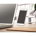 Support magnétique de téléphone pour ordinateur Laptop couleur gris deuxième vue d'ambiance 2