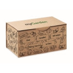 Kit de culture maraîchère pour entreprises Kit 5 Veggies Grow couleur beige quatrième vue principale
