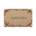 Mini-jardin de tomates dans une caisse en bois Mini-jardin Tomatoes couleur bois quatrième vue principale