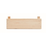 Kit de culture de fraises en caisse de bois Mini-verger Strawberry couleur bois cinquième vue