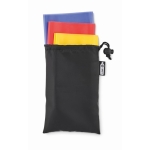 Lot de 3 bandes de fitness élastiques avec housse Home Training couleur noir