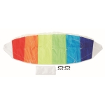 Cerf-volant de kite arc-en-ciel dans une pochette Kite Rainbow couleur multicolore