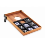 Double jeu de lancer de sacs et morpion Duo SandBag et TicTacToe couleur bois deuxième vue