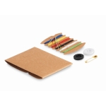 Kit de couture de voyage pas cher pour la publicité Fashion couleur beige