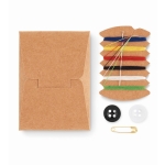 Kit de couture de voyage pas cher pour la publicité Fashion couleur beige troisième vue
