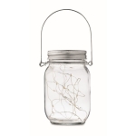 Lampe solaire d'extérieur personnalisée avec LED interne Garden couleur transparent quatrième vue