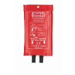 Couverture anti-feu personnalisée rouge 120x180 cm Protect Large couleur rouge