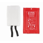 Couverture anti-feu personnalisée rouge 120x180 cm Protect Large couleur rouge troisième vue