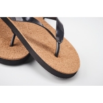 Sandales de plage personnalisées en liège, taille 40-43 Phuket couleur noir quatrième vue photographique