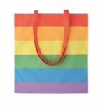 Tote bag personnalisé pas cher en arc-en-ciel 200 g/m2 Rainbow couleur multicolore