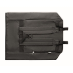 Sac à dos en polyester avec fermeture Roll Top RPET couleur noir