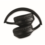 Casque Bluetooth personnalisé pliable avec étui et mains libres Rock couleur noir troisième vue