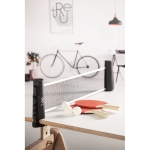 Kit de ping-pong avec filet enroulable et pochette Ping Pong To Go couleur noir vue d'ambiance principale