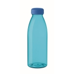 Bouteille promotionnelle antifuite en RPET sans BPA 500 ml RPET Spring couleur bleu transparent